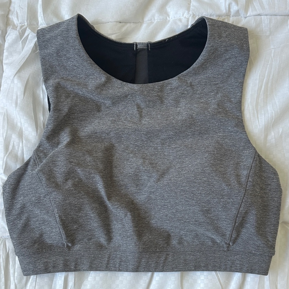 Lululemon Athletica Charcoal crop